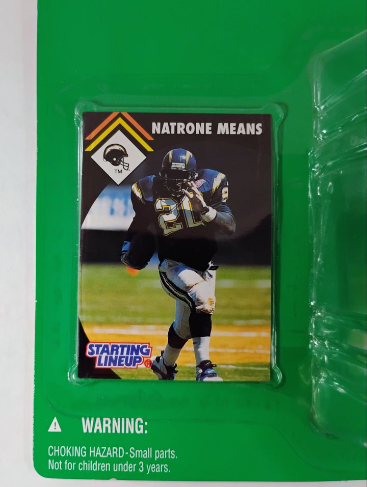 1995 Kenner Starting Lineup Football Natron Means Sealed