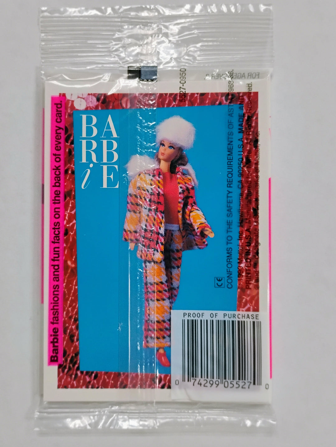 1990 Mattel Barbie Trading Cards Sealed Pack
