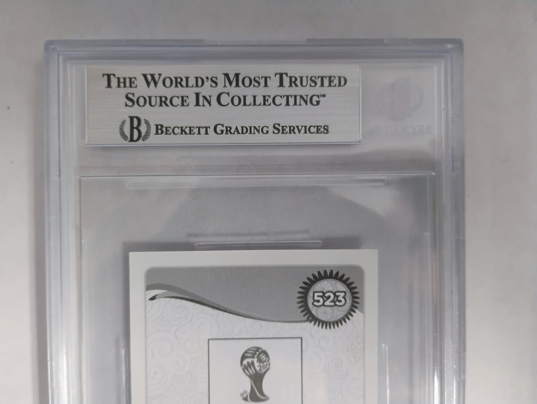 2014 Panini World Cup Soccer Stickers Cristiano Ronaldo BGS 7.5