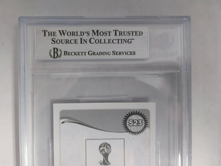 2014 Panini World Cup Soccer Stickers Cristiano Ronaldo BGS 7.5