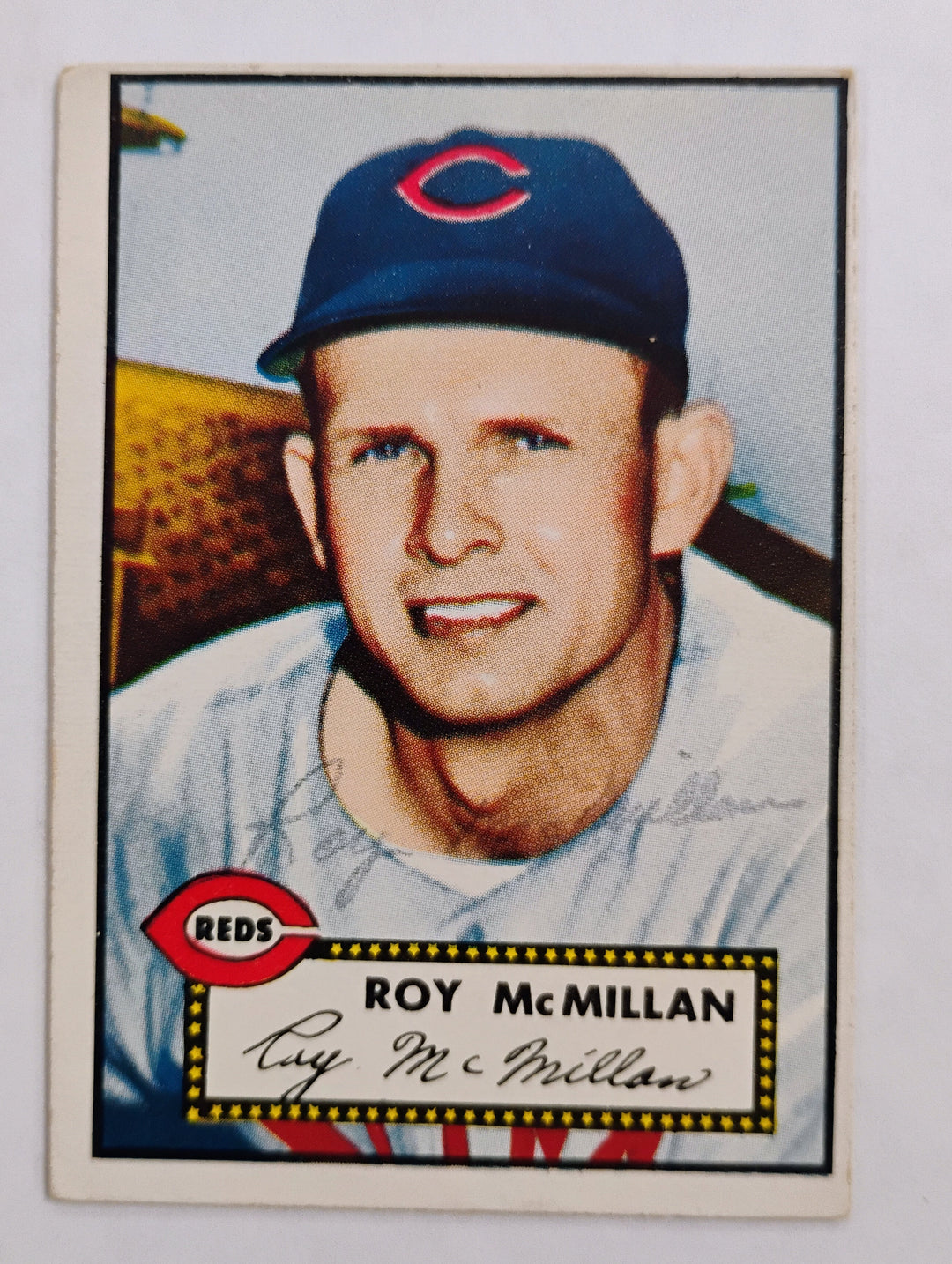 1952 Topps Baseball Roy McMillan #137 Red Back