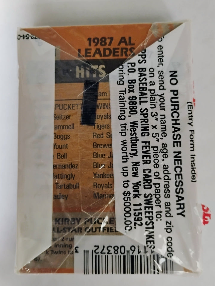 1988 Topps Baseball Cello Pack