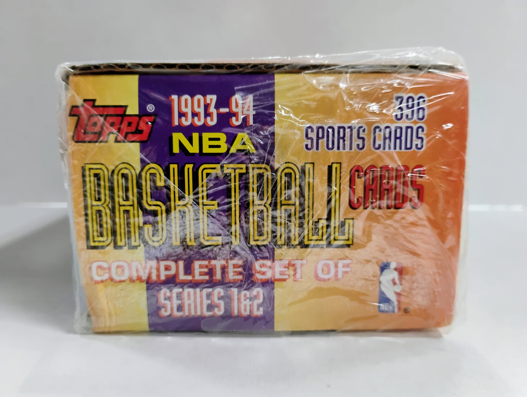 1993-94 Topps Series 1 & 2 Basketball Complete Factory Sealed Set