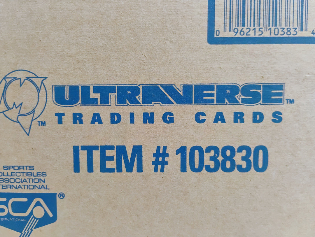 1993 SkyBox Ultraverse Factory  Sealed Case 10/36 Count Displays