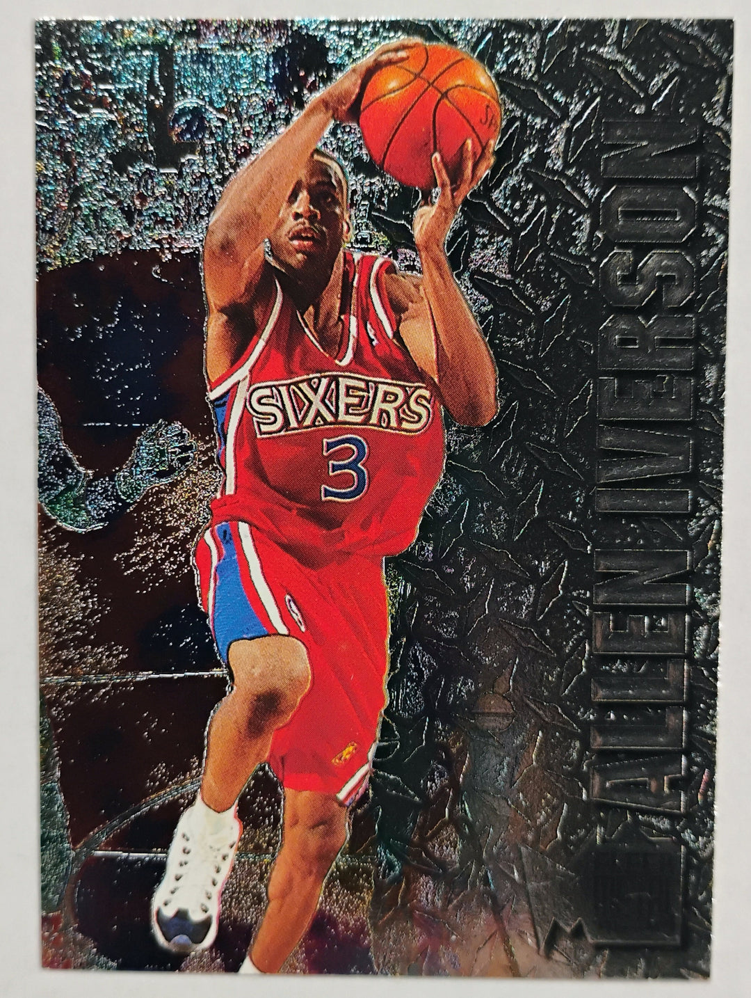 1996-97 Fleer Metal Basketball Allen Iverson RC #201