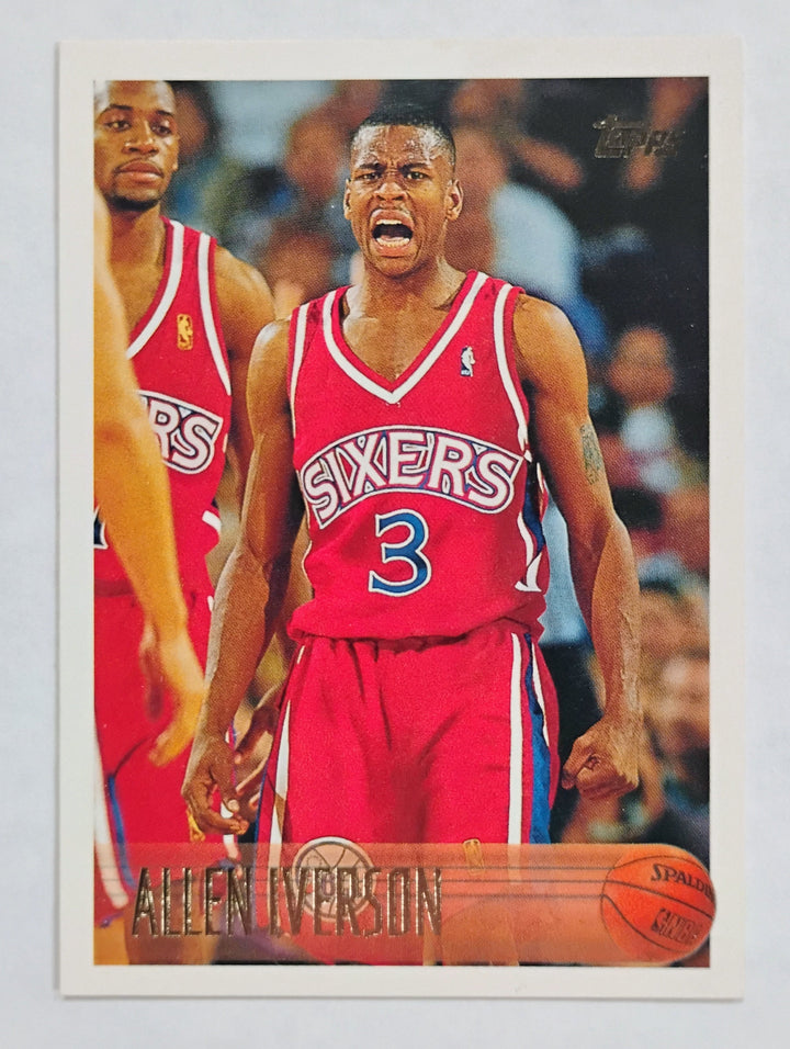 1995-96 Topps Basketball Allen Iverson RC #171