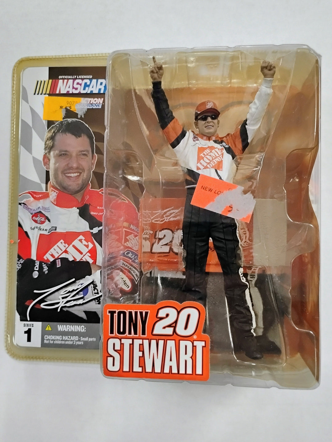 2003 Mcfarlane NASCAR Tony Stewart Series 1 Sealed