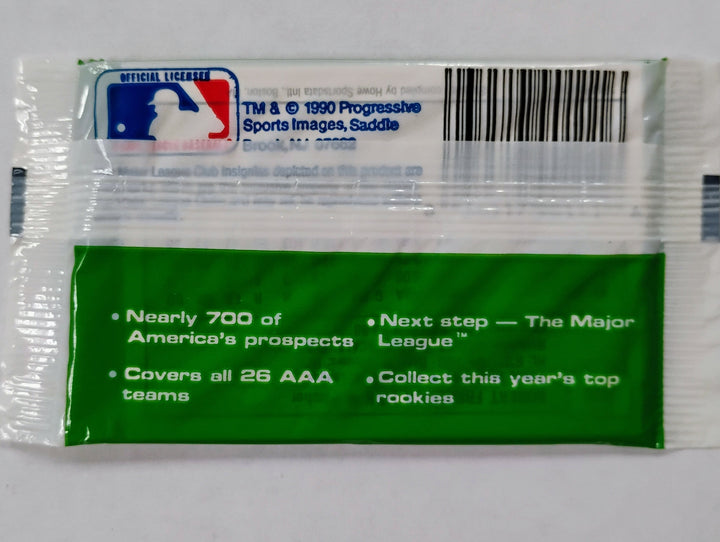 1990 Pro Cards AAA Baseball Sealed Pack