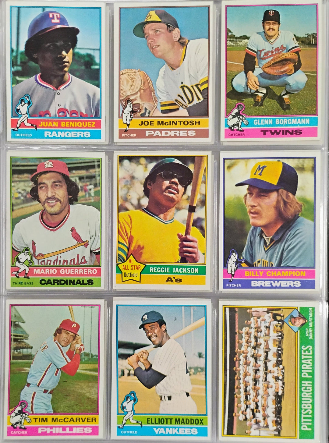 1976 Topps Baseball Complete Set EX-Mint