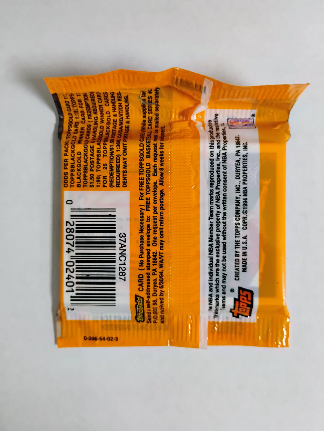 1993-94 Topps Basketball Series 2 Hanger Pack