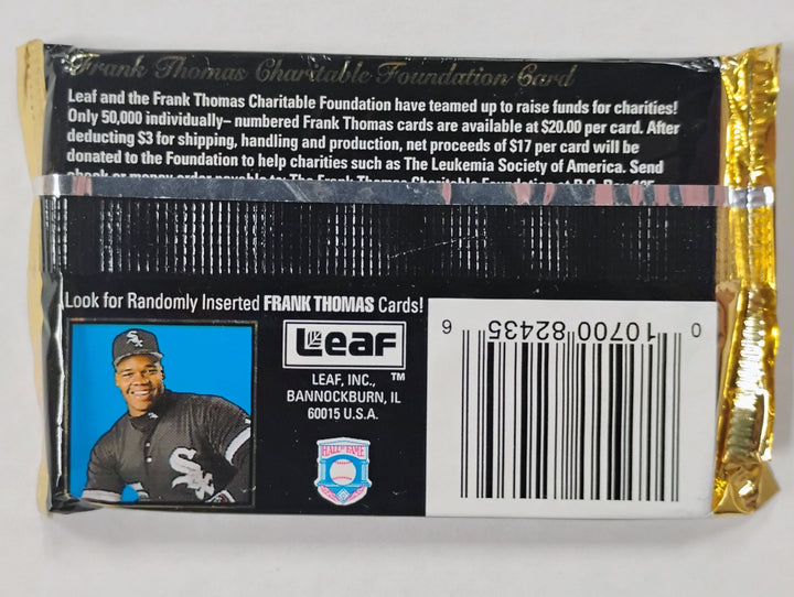 1993 Leaf Baseball Series 2 Sealed Pack