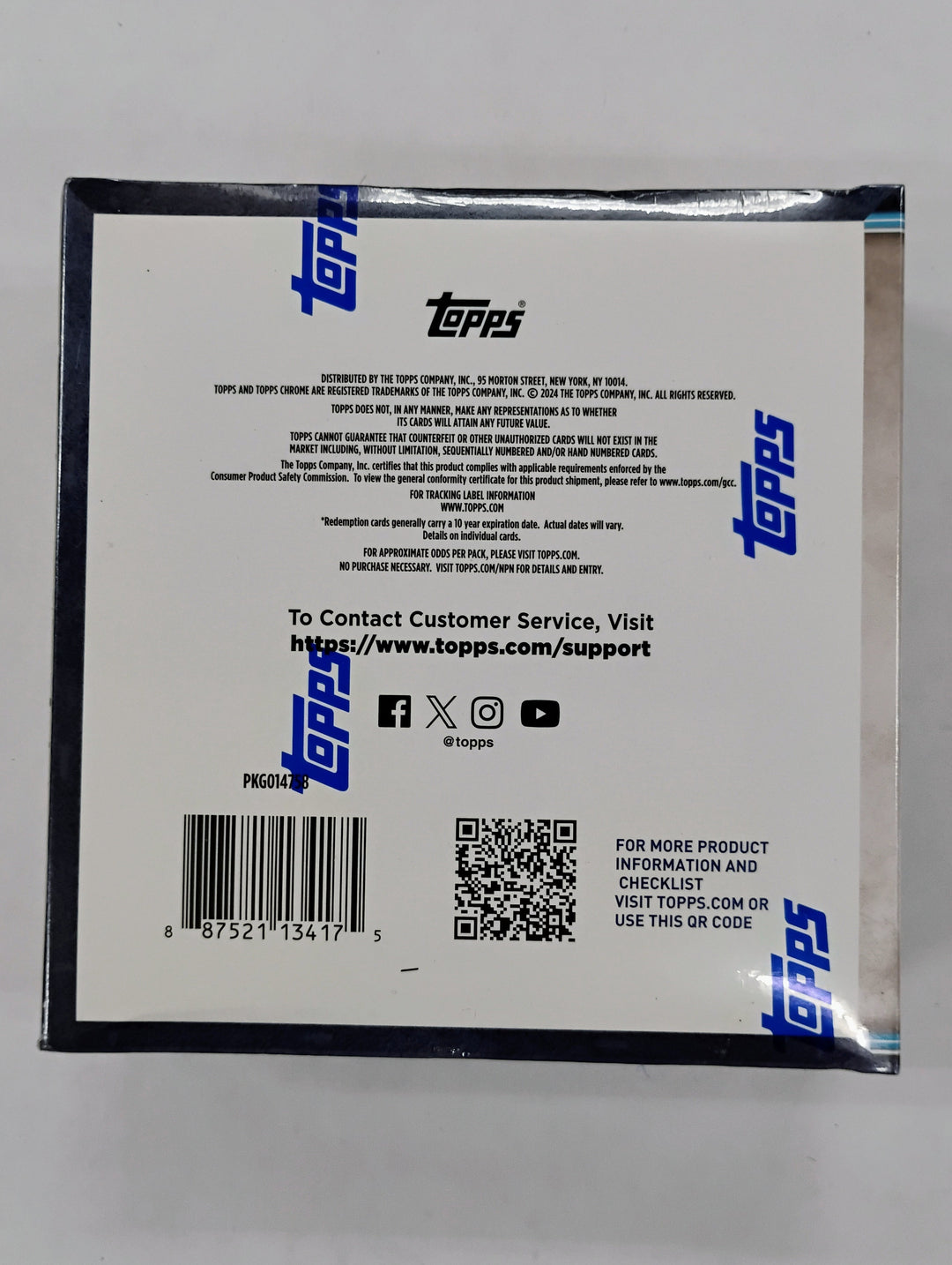 2024 Topps Chrome Football Mega Box