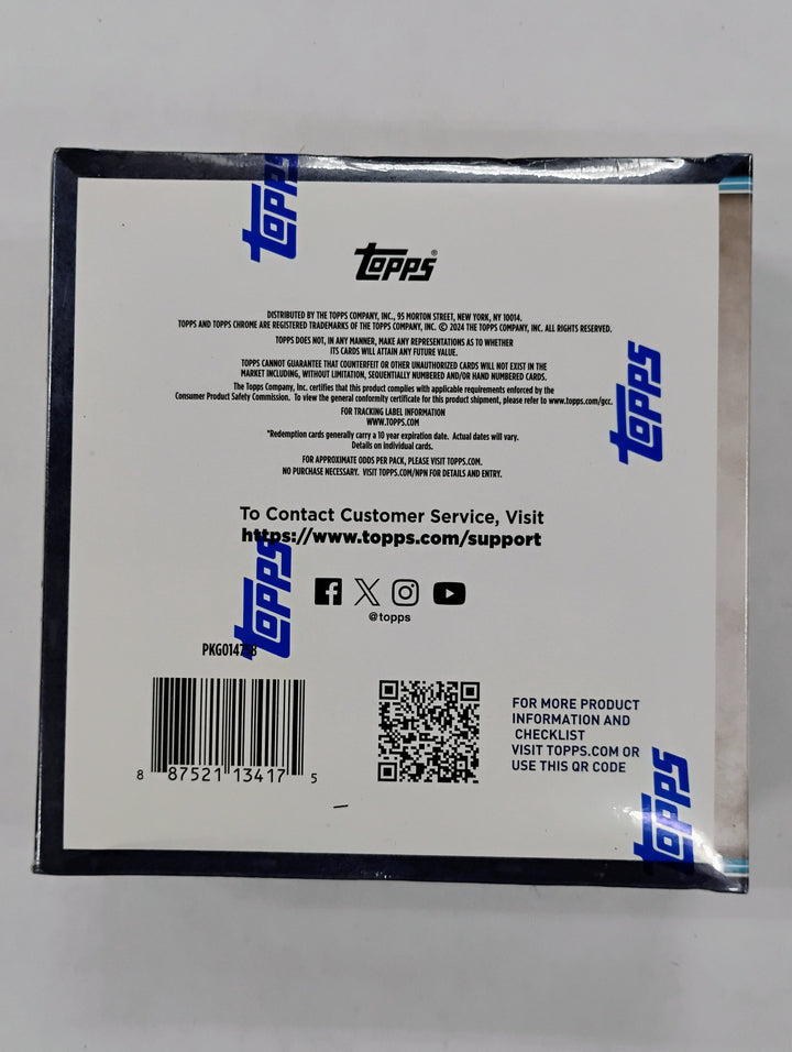 2024 Topps Chrome Football Mega Box