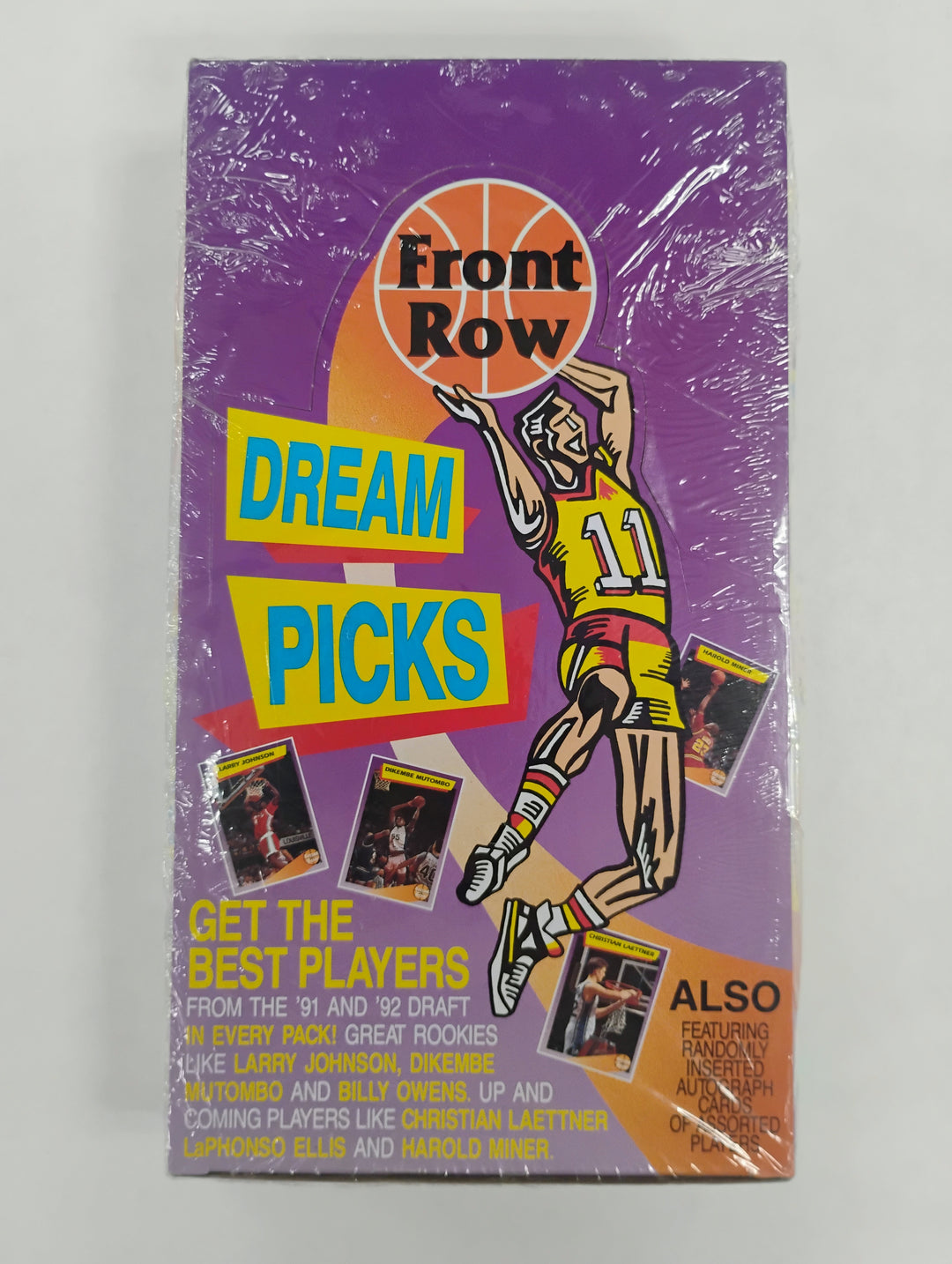 1991 Front Row Dream Picks Basketball Sealed Box