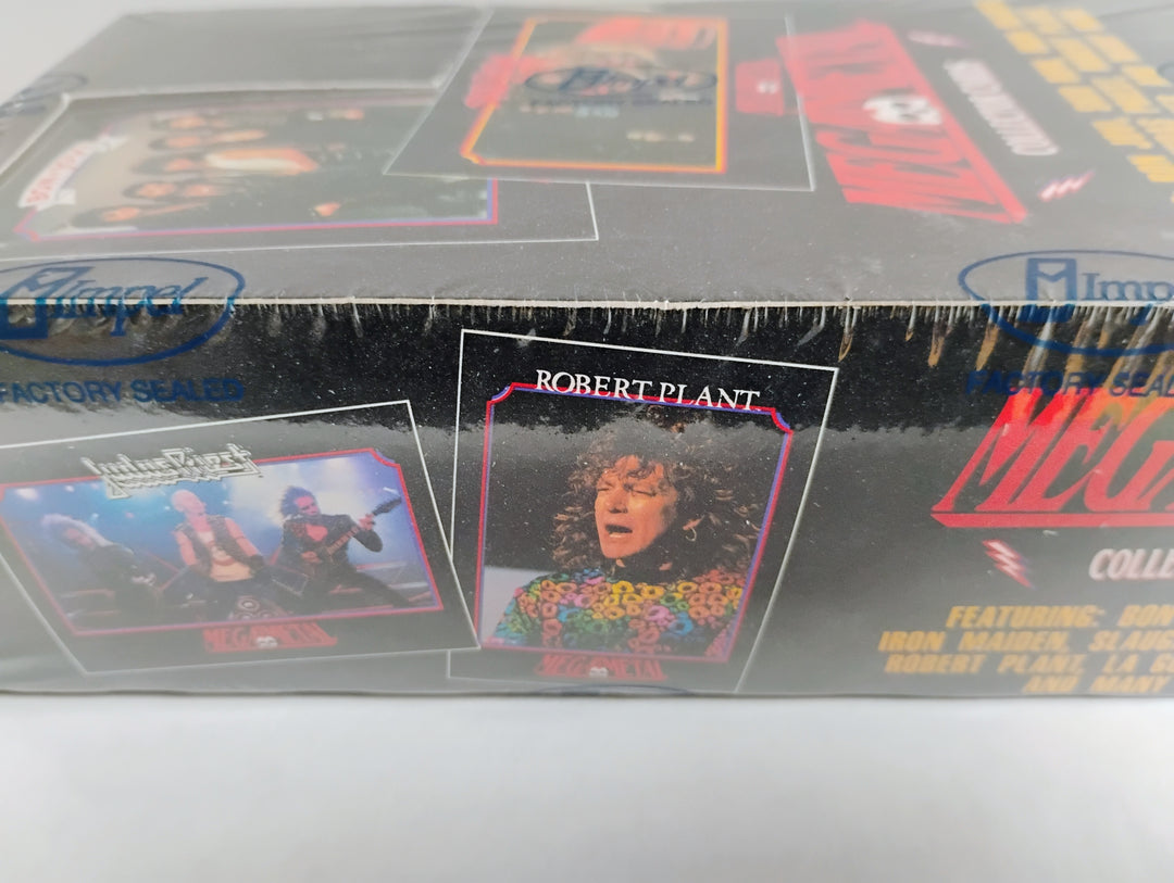 1991 Mega  Metal Collector Cards Sealed Box
