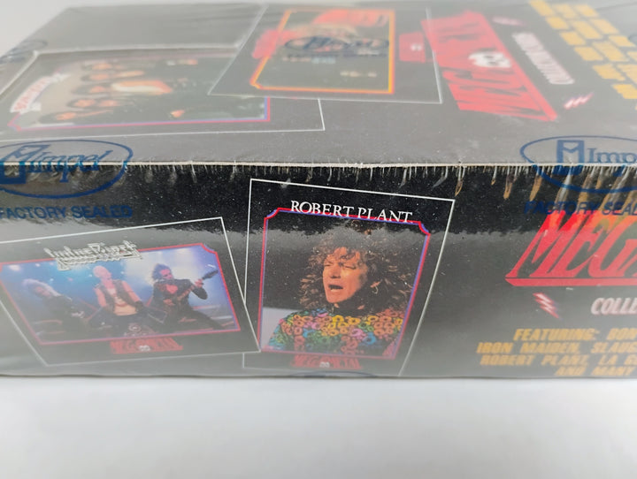 1991 Mega  Metal Collector Cards Sealed Box