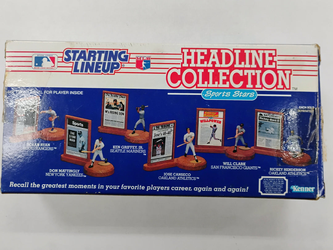 1991 Kenner Starting Lineup Headline Collection Sports Stars Nolan Ryan Open Box