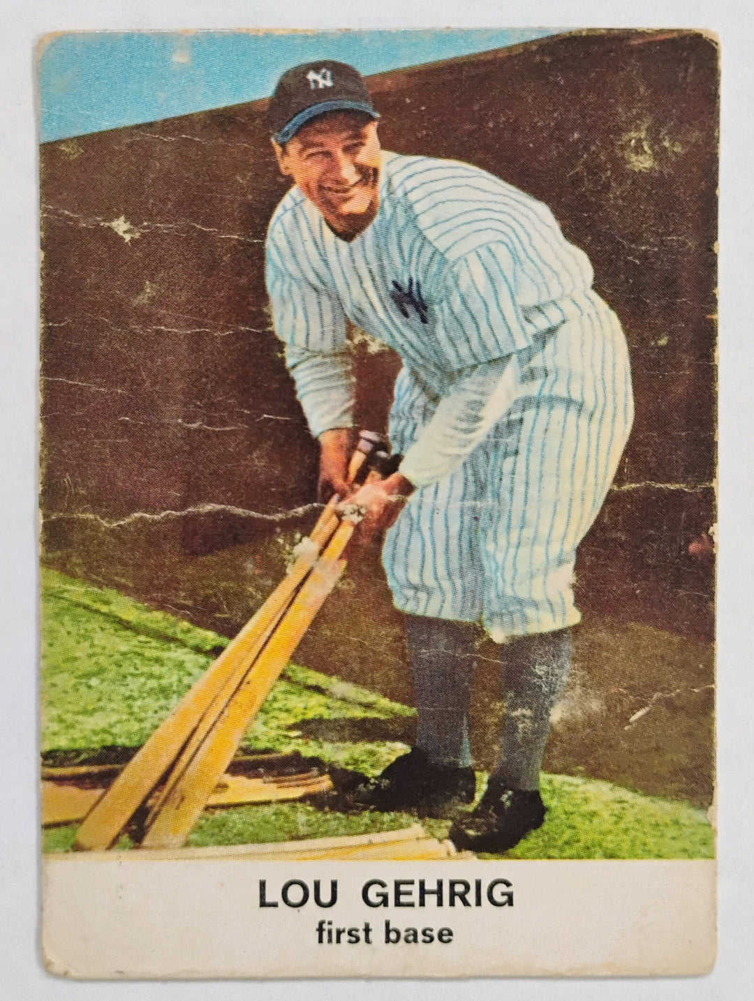 1961 Golden Press Baseball Lou Gehrig #16