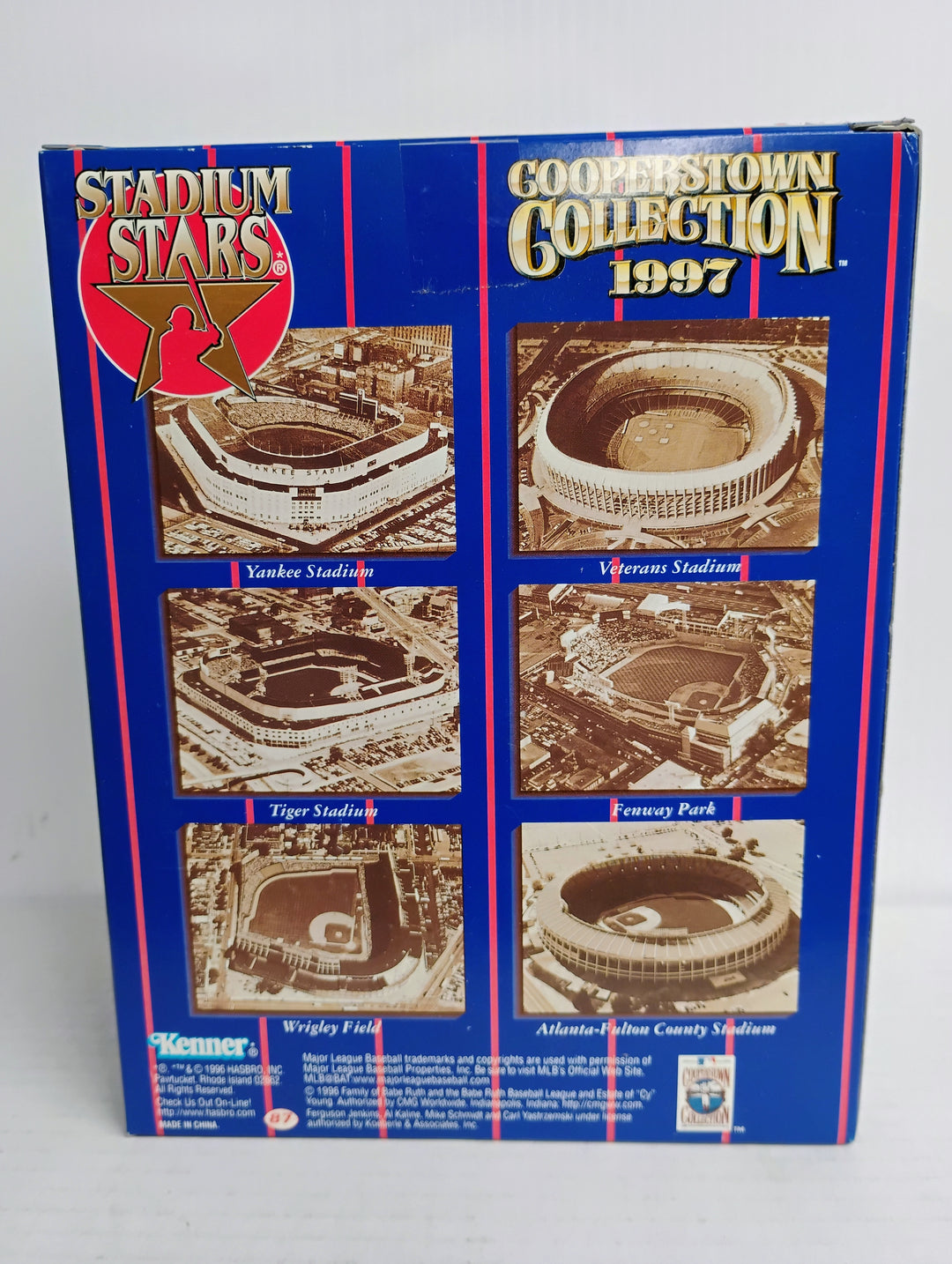 1996 Kenner Starting Lineup Cooperstown Collection Al Kaline Stadium Stars