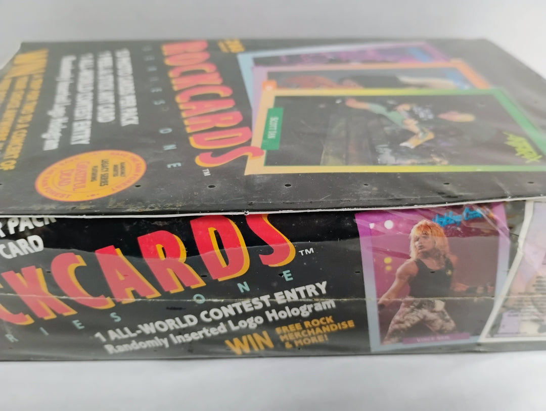 1991 ROCKCARDS Series One Sealed Box