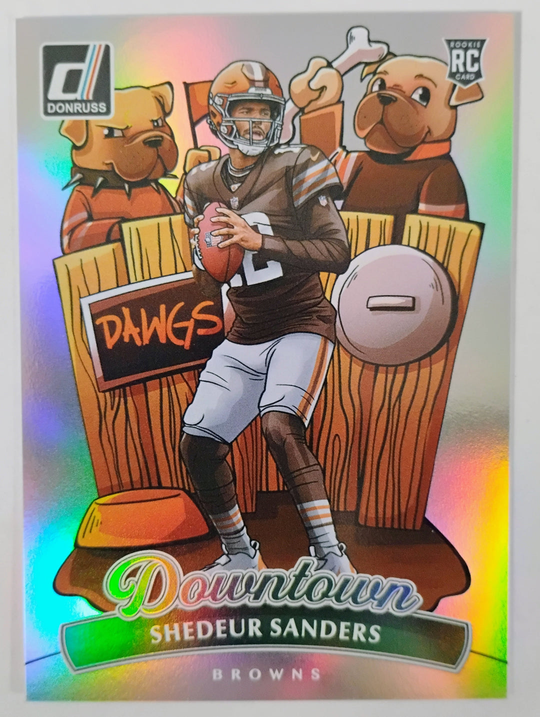 2025 Donruss Football Shedeur Sanders Downtown #17 NM-MT