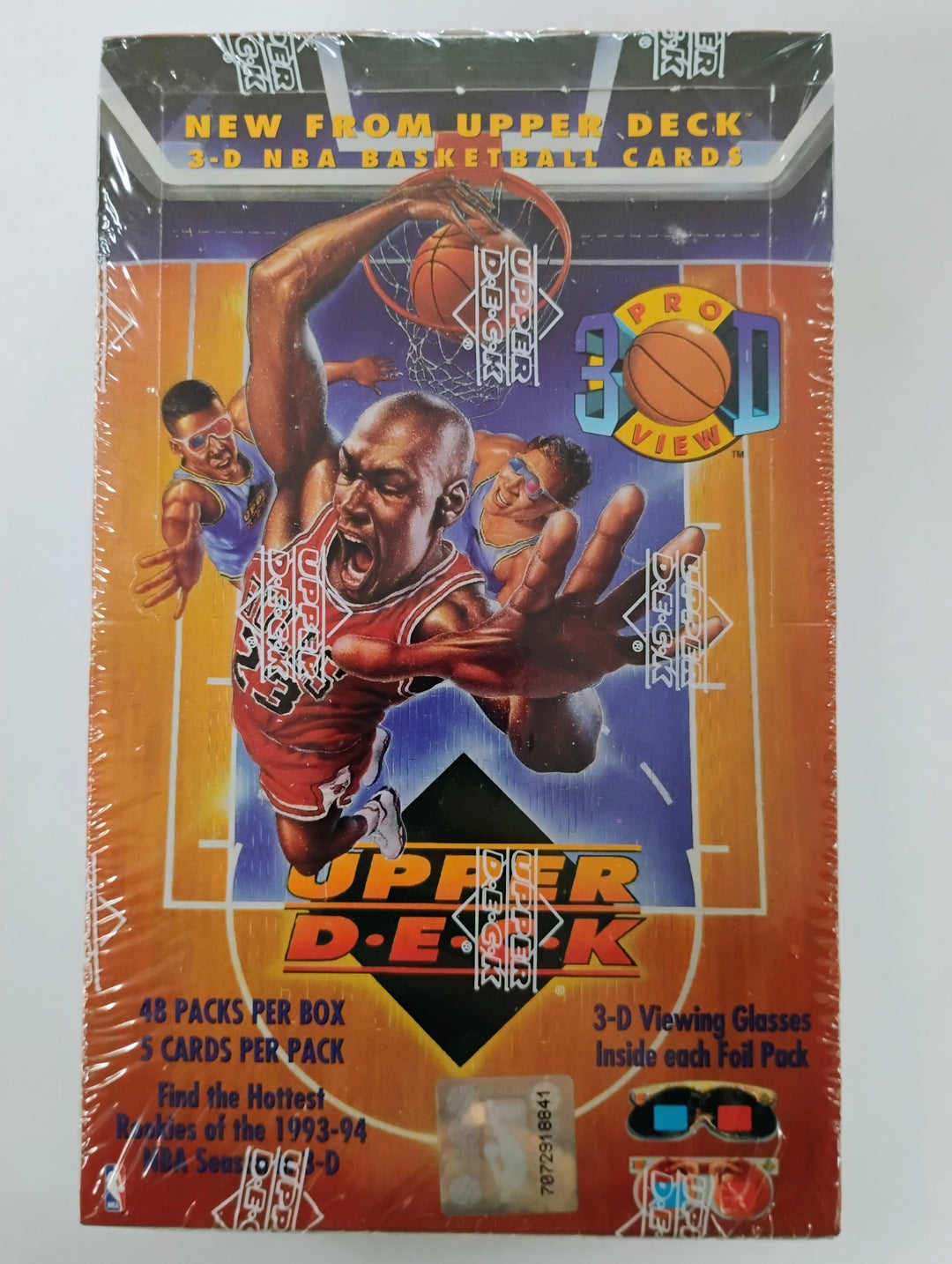 1993-94 Upper Deck Basketball 3-D Pro View Sealed Box