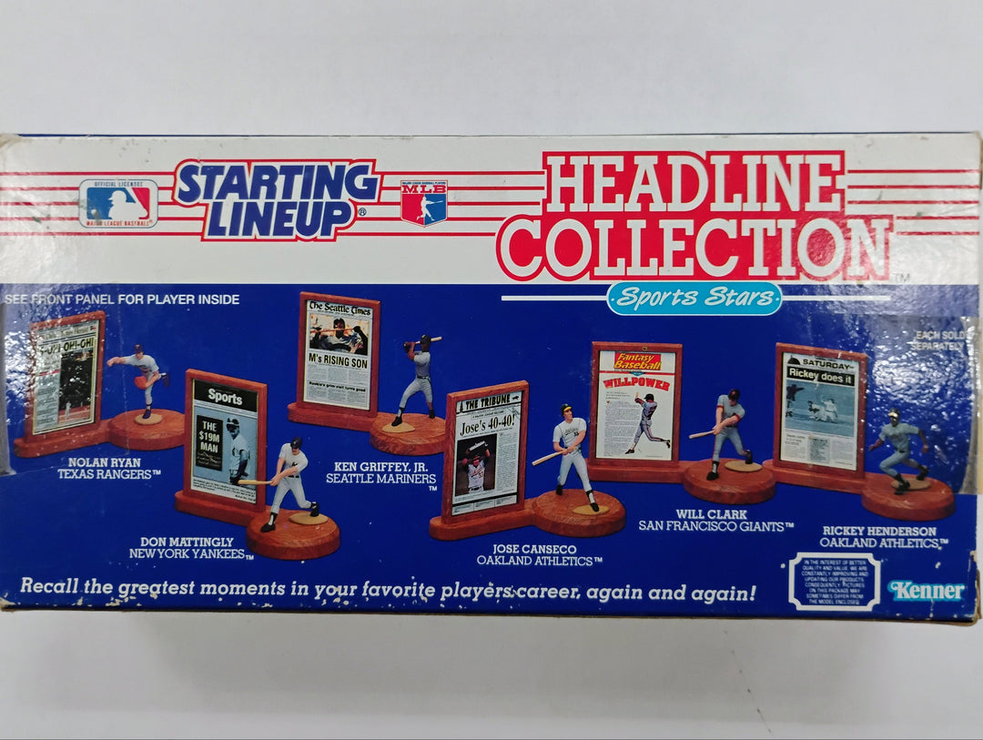 1991 Kenner Starting Lineup Headline Collection Sports  Stars Ken Griffey Jr. Open Box