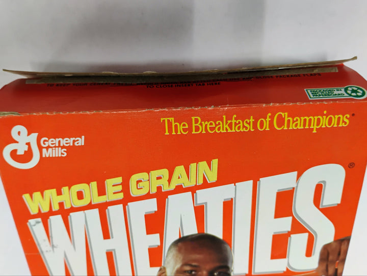 12oz General Mills Wheaties Michael Jordan Cereal Box MJ Pouring Cereal Box Empty Box