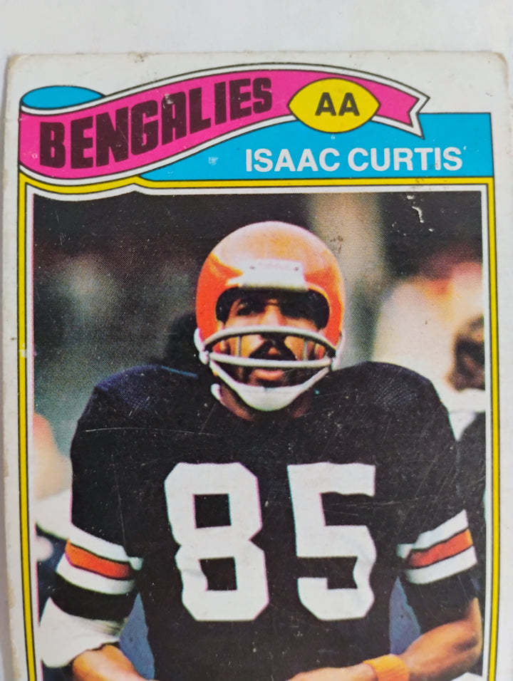 1977 Topps Mexican Football Isaac Curtis #10
