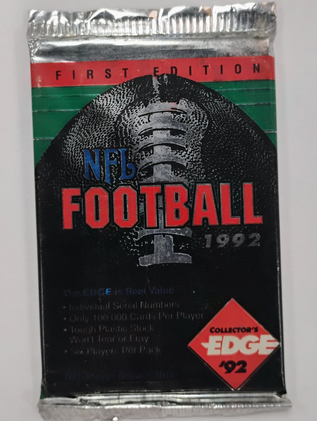 1992 Collector's Edge Football Sealed Pack