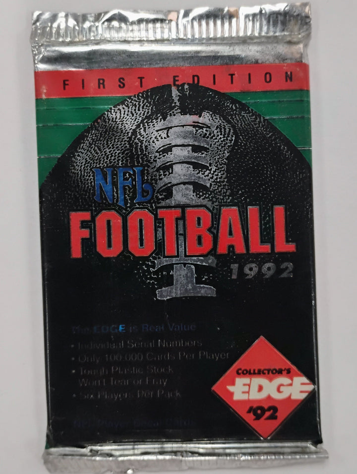 1992 Collector's Edge Football Sealed Pack