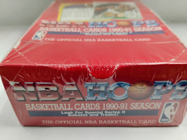 1990-91 NBA Hoops Basketball Series II Sealed Box