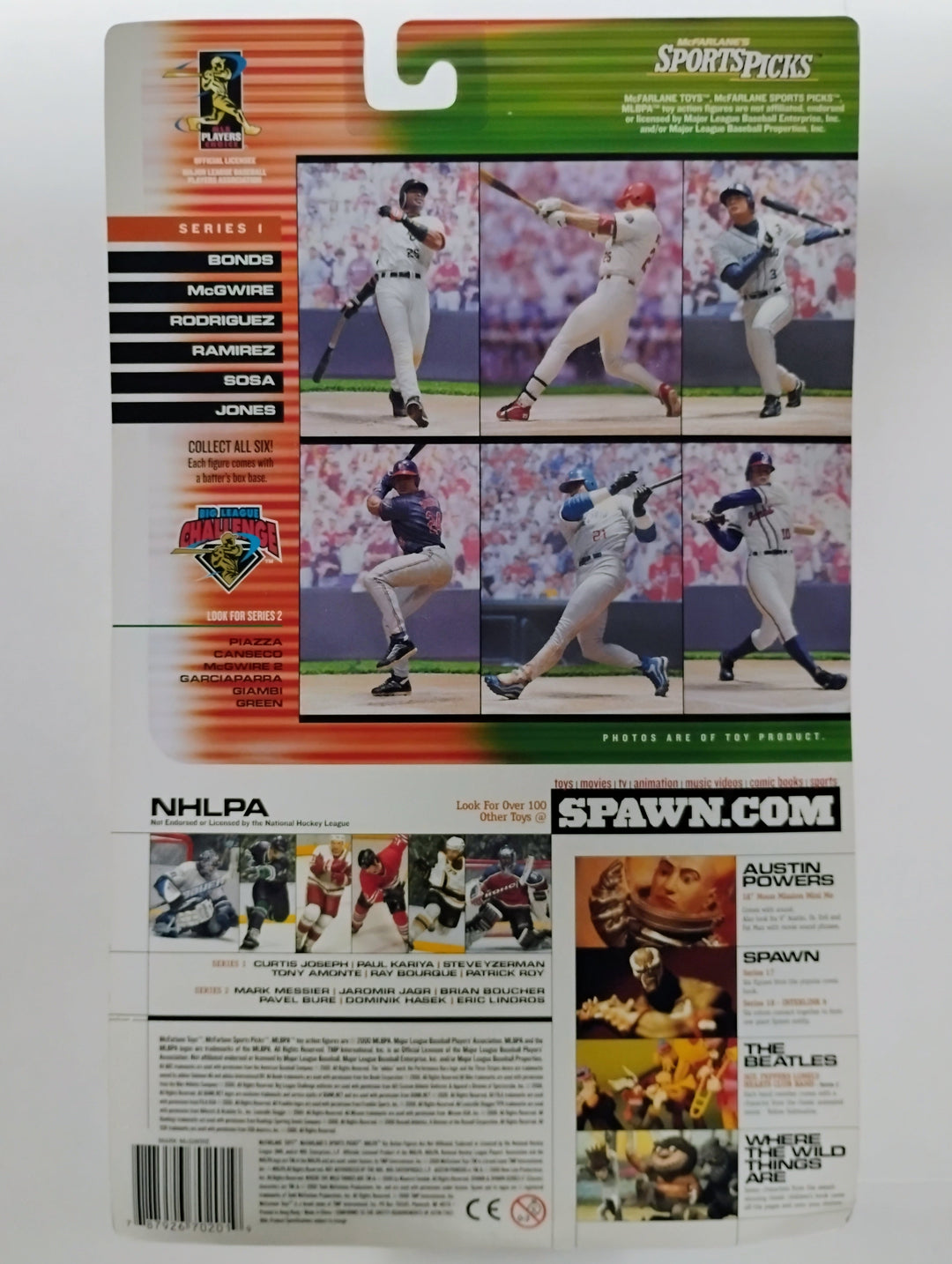 2000 Mcfarlane Big League Challenge Mark Mcgwire Sealed