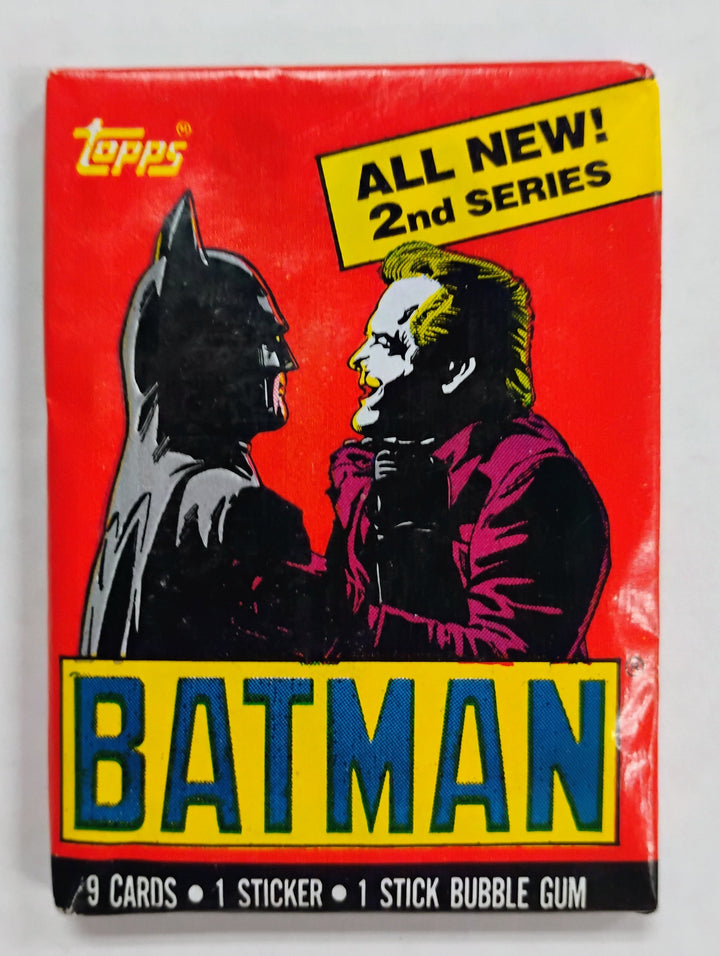 1989 Topps Batman Series 2 Sealed Wax Pack