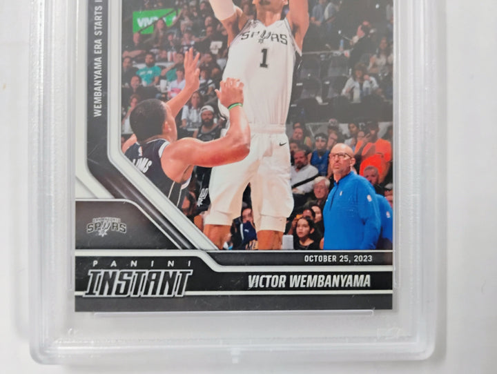 2023 Panini Instant Basketball Victor Wembanyama #5 PSA 8 NM-MT