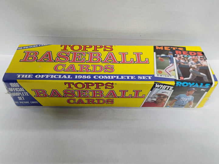 1986 Topps Baseball Factory Sealed Set