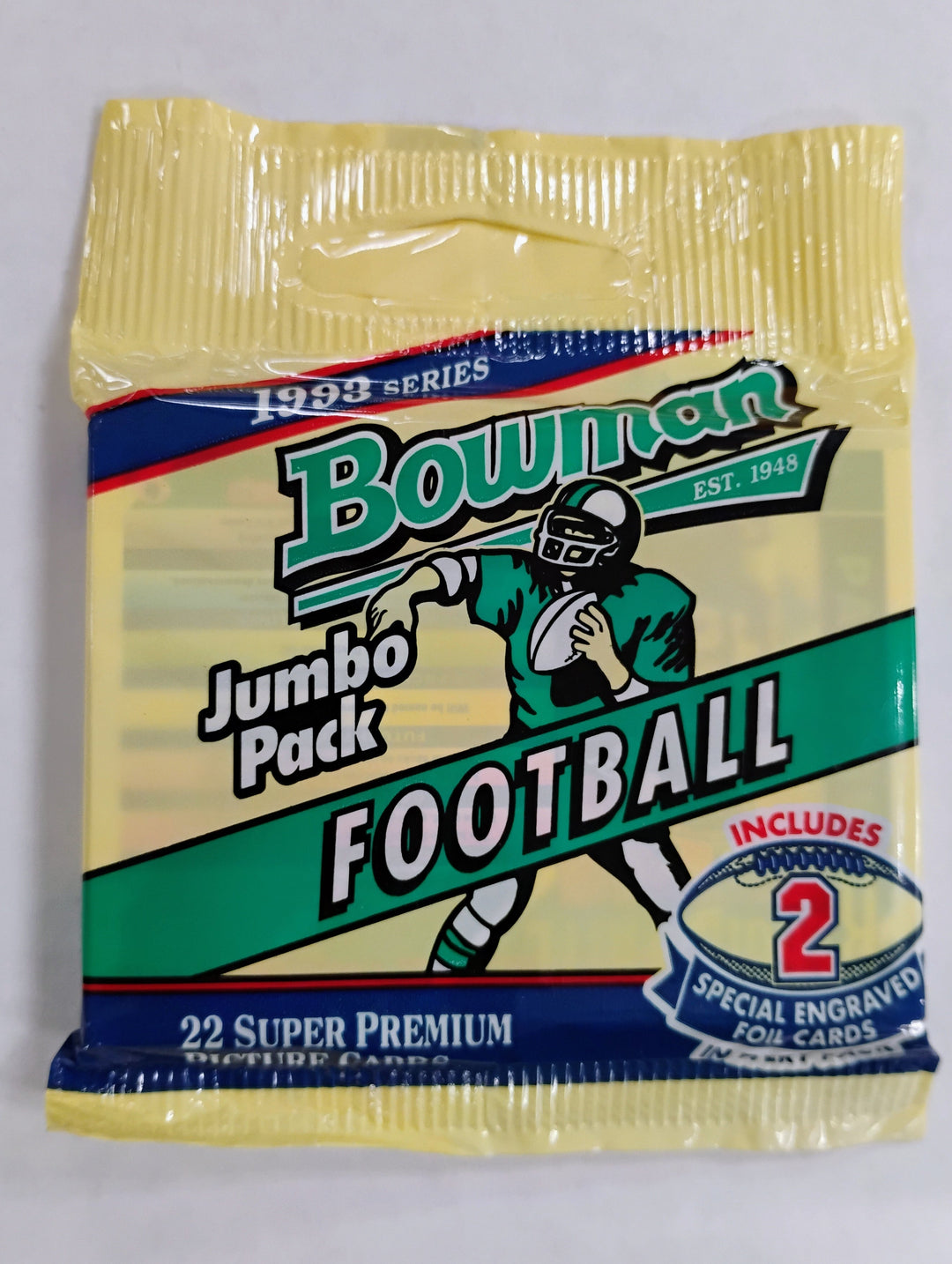 1993 Bowman Football Jumbo Sealed Pack