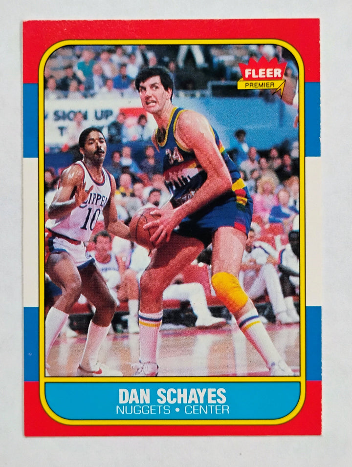 1986-87 Fleer Basketball Dan Schayes #98