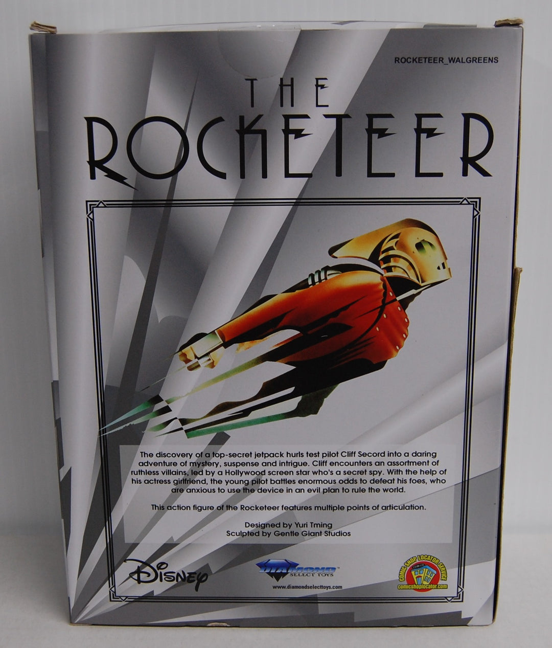 The Rocketeer 7" Figure Diamond Select 2019 (Walgreen's Exclusive)