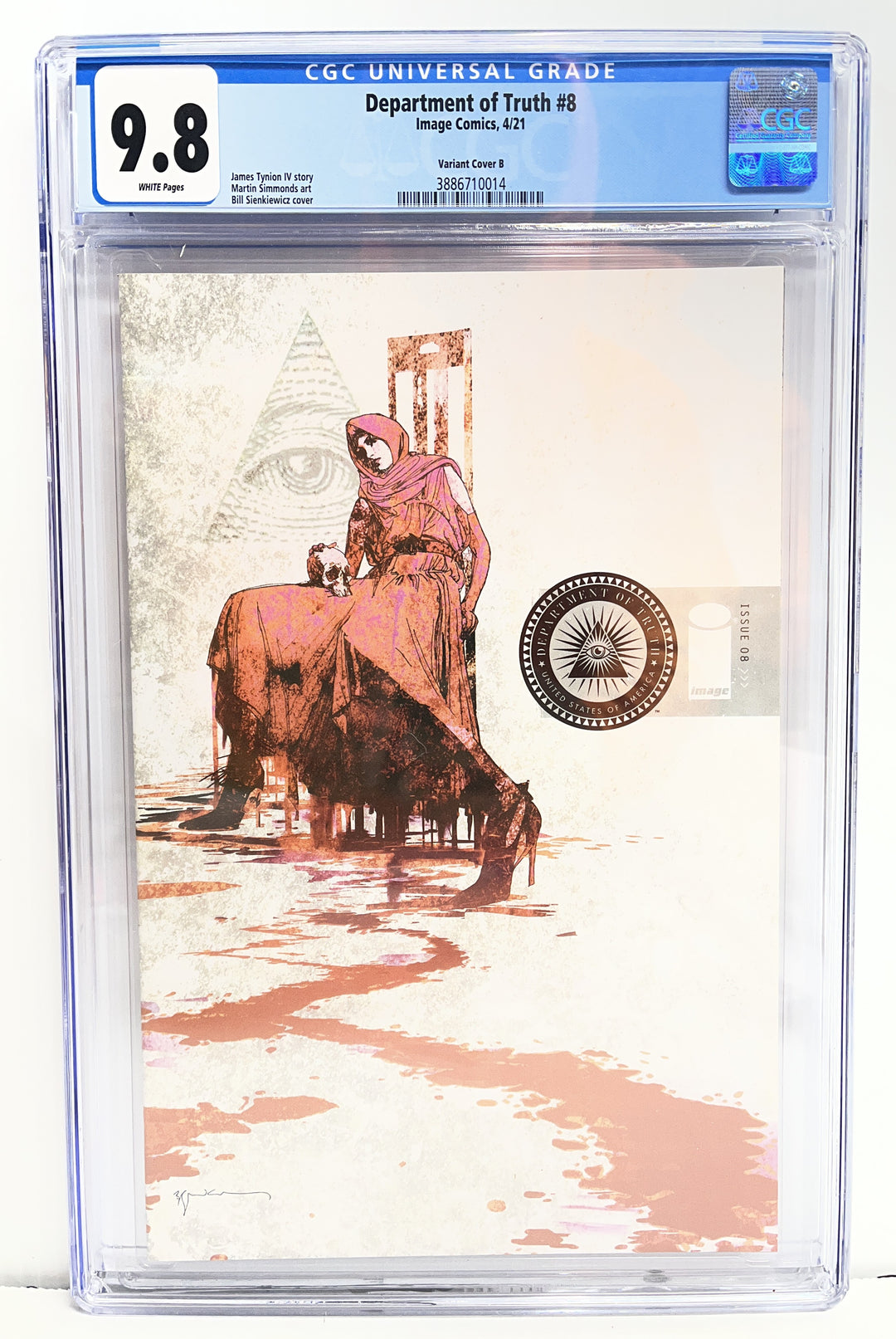 Department of Truth #8 CGC 9.8