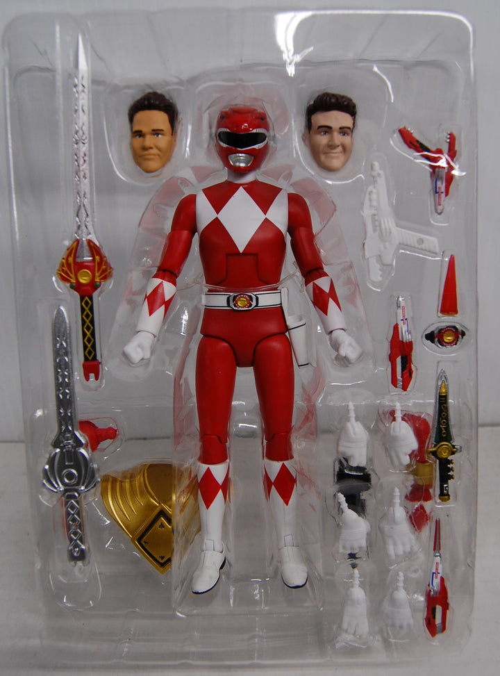 Super7 Mighty Morphin Power Rangers Ultimates Red Ranger 7" Figure MMPR *Open Box*