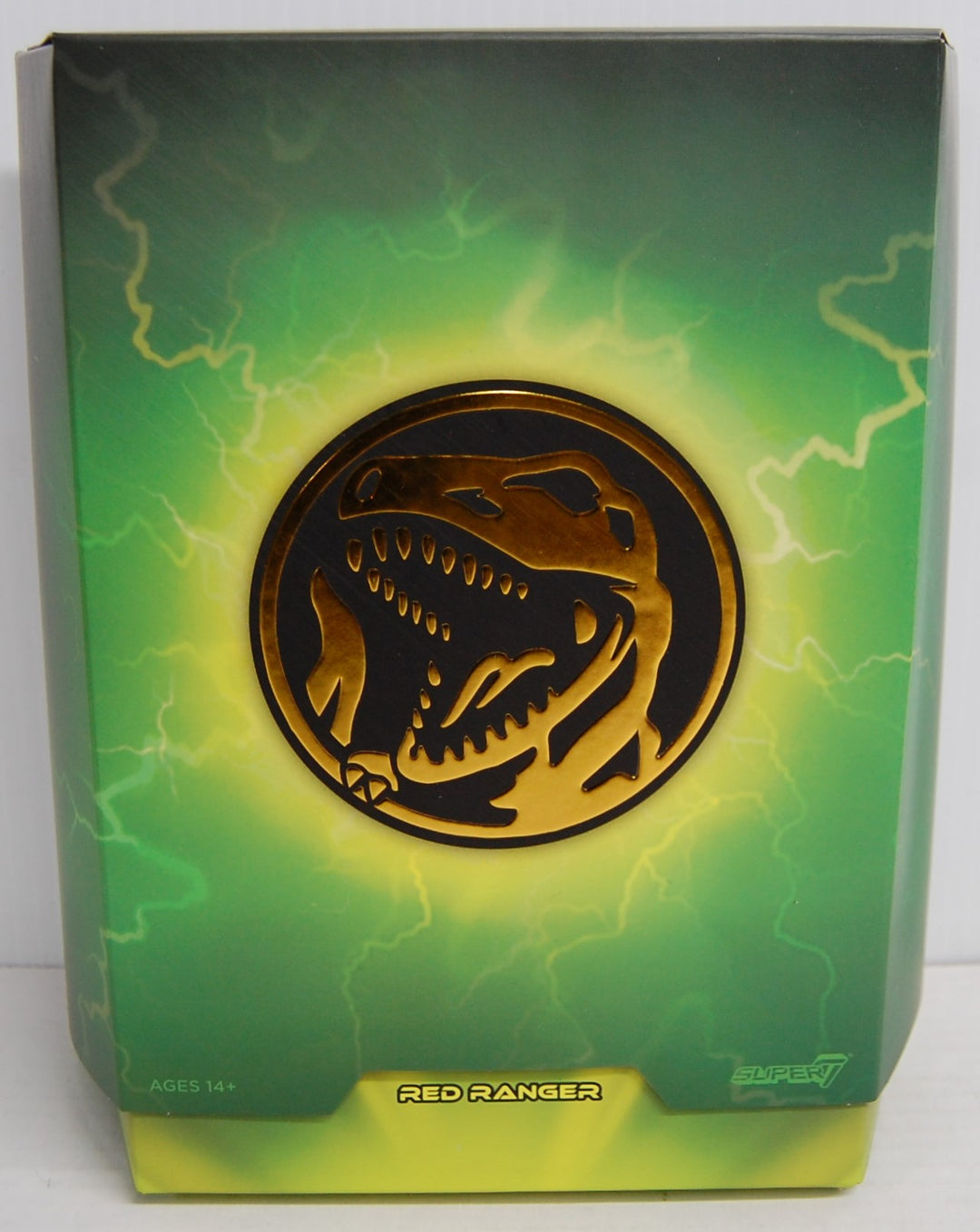 Super7 Mighty Morphin Power Rangers Ultimates Red Ranger 7" Figure MMPR *Open Box*