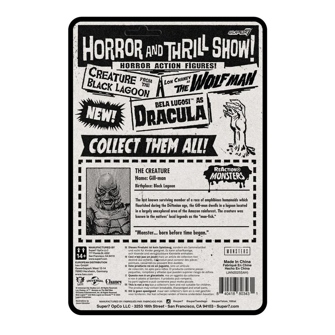 Universal Monsters Creature from the Black Lagoon 3 3/4-inch ReAction+ Figure