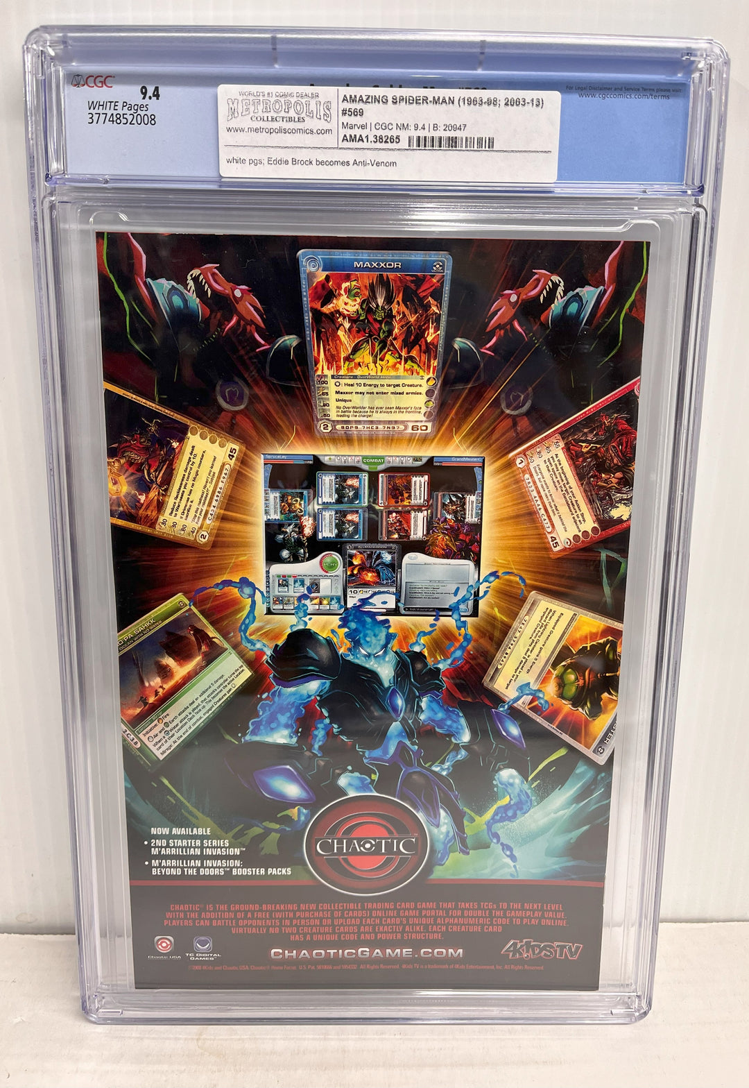 Amazing Spider-Man #569 CGC 9.4