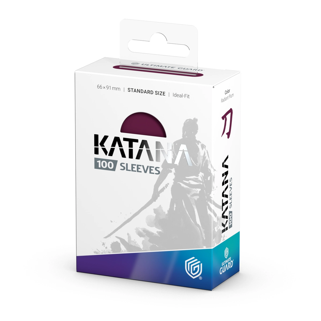 Ultimate Guard Katana Standard Card Sleeves - Radiant Plum (100 Ct)