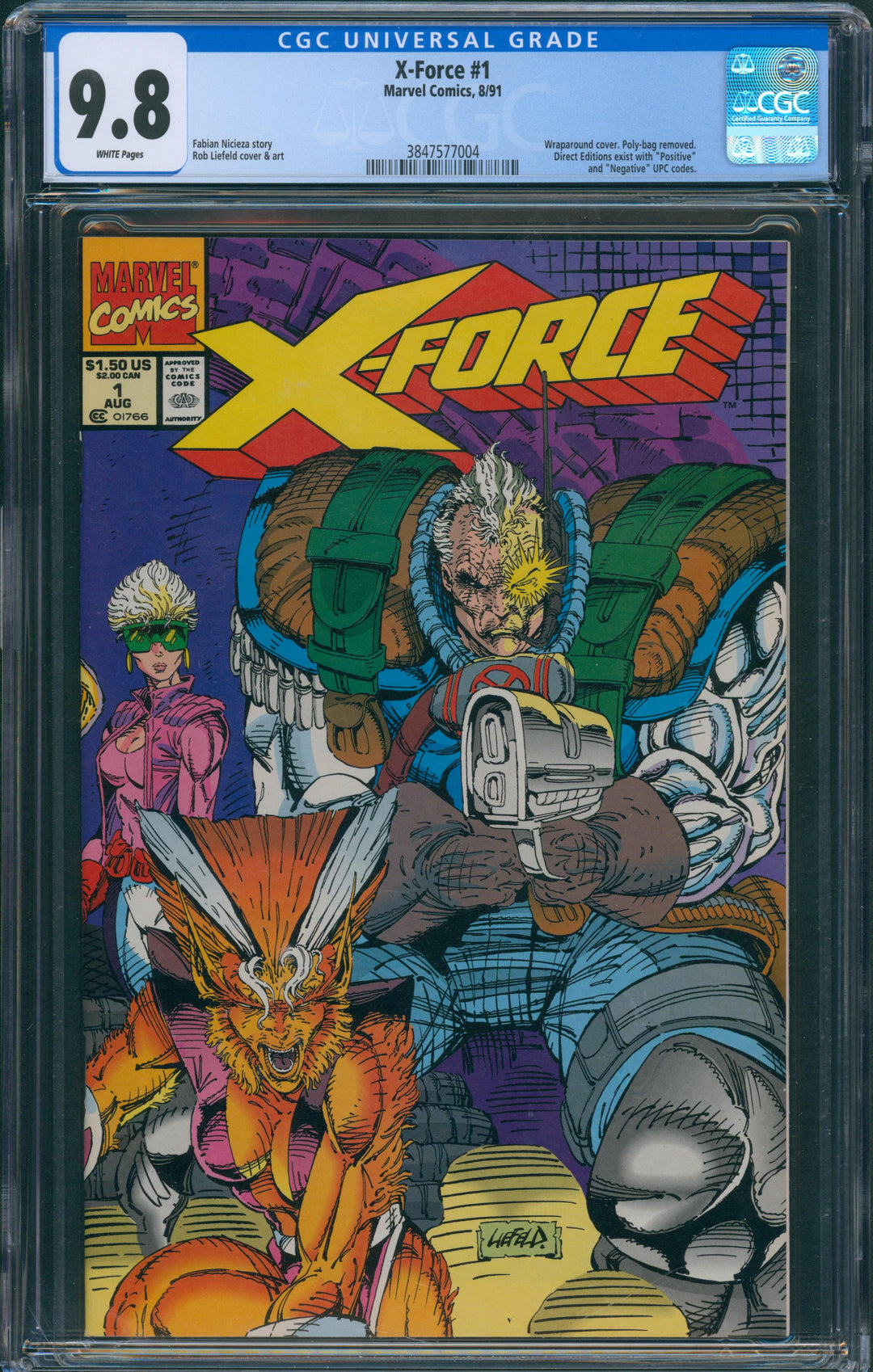 X-Force #1 CGC 9.8