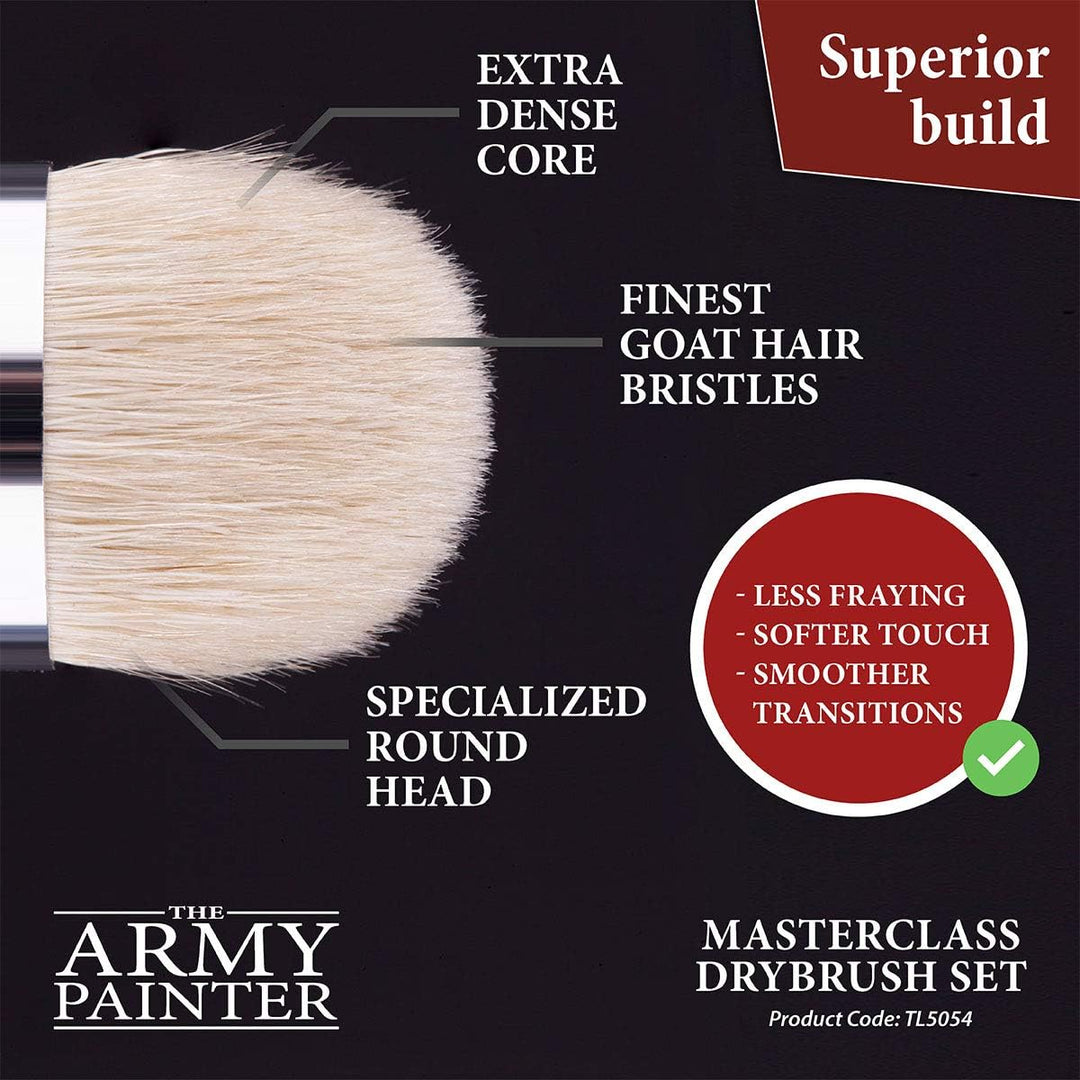 The Army Painter - Tools: Masterclass Drybrush Set