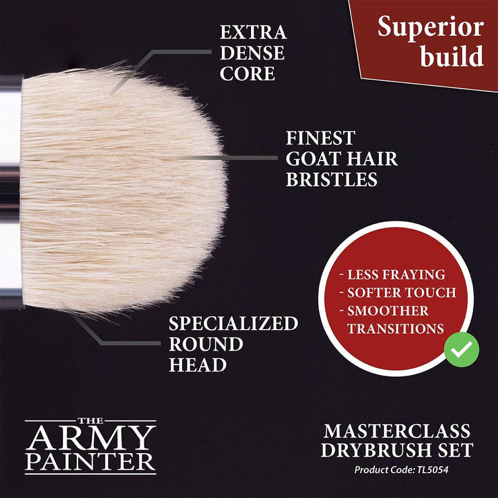 The Army Painter - Tools: Masterclass Drybrush Set