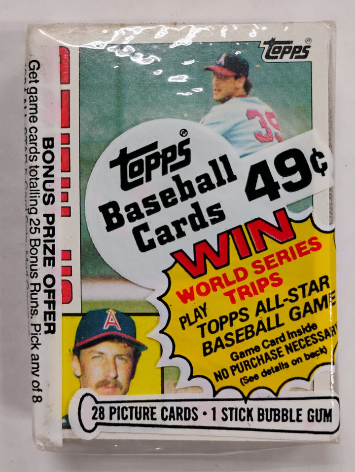 1984 Topps Baseball Cello Pack
