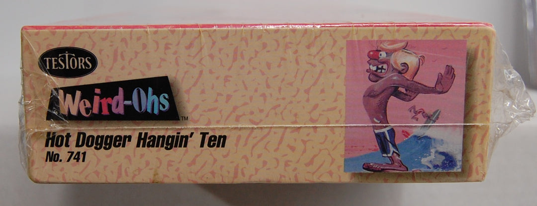 Weird-ohs - Hot Dogger Hangin' Ten - Plastic Model Kit No. 741 Testors 1994
